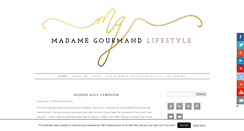 Desktop Screenshot of madamegourmand.com